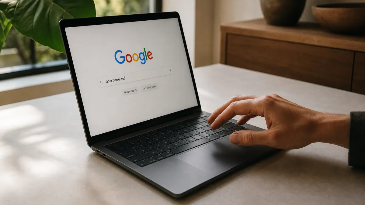 Do a barrel roll : le secret de l'easter egg culte de Google
